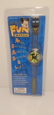 Mickey Mouse Watch Walt Disney Park With Exciting Action Sounds And Light • $14.98