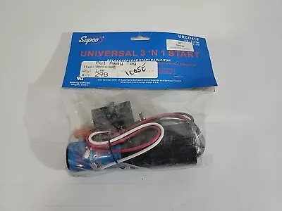 Supco URCO410RC 3 'N 1 Refrigerator Relay Overload Start And Run Capacitor • $11.90