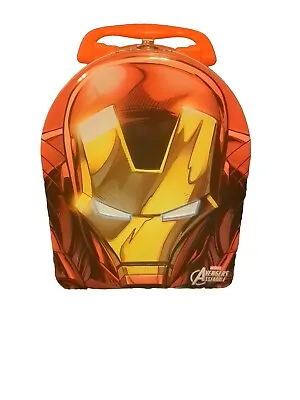 Tin Box Co Marvel Iron Man Legendary Avenger Face Lunchbox • $12.99