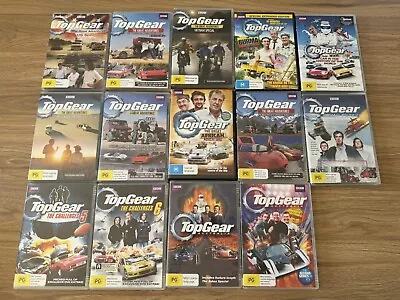 Top Gear 15 DVDs Bulk Adventures Challenge Specials Top Gear Australia • $55