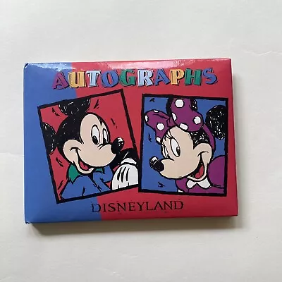 Vintage Disney Disneyland Autograph Book Walt Disney Blank Pages • $5.99