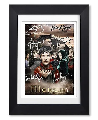 Merlin Cast Signed Poster Bbc Tv Show Season Series Print Photo Autograph Gift • £7.99