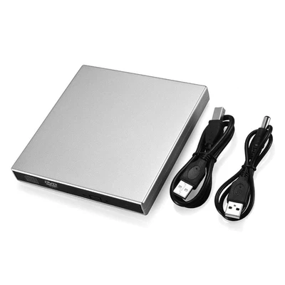 CD Burner External Bluray Drive USB Writer Ultra Thin Reader • £18.52