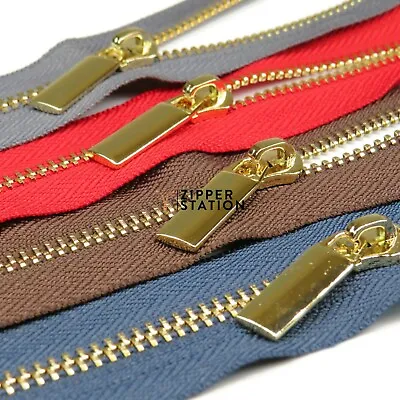 Continuous Metal Chain #5 Zip Zipping Upholstery No.5 Range Of Colours  • £3.75