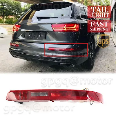 For Audi Q7 06-2015 Lower Tail Stop Lamp Right Side Rear Bumper Light W/5 Bulbs • $34.99