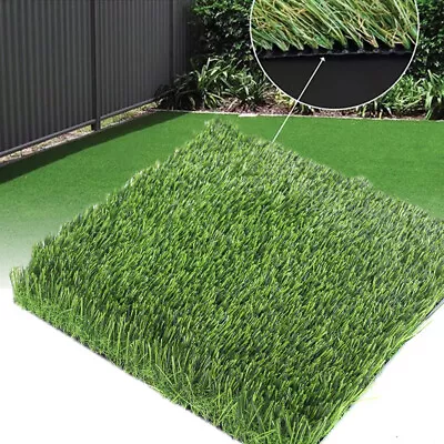£9.89 • Buy 50X200cm Artificial Grass Turf Offcut Roll Artificial Realistic Turf Lawn Fake 