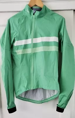 Rapha Cycling Windbreaker Waterproof Jacket Men's Large Green  • $26