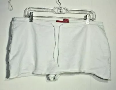 Mossimo Women's White Cotton Activewear Tennis Skirt Skort Size XL • $16.25
