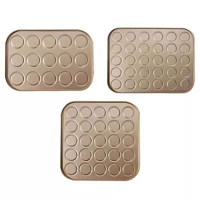 Carbon Steel DIY Chocolate Pastry Cookie Macaron Macaroon Oven Baking Sheet Mat • $18.10