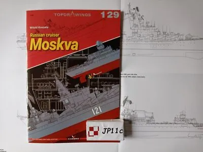 Russian Cruiser Moskva (SUNK!) - Kagero Topdrawings - English! *NEW* • $12.50