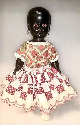 Vintage African Black Baby Doll 12” Beautiful • $16