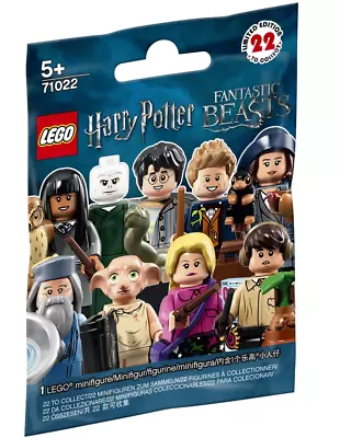 LEGO Harry Potter (71022): Minifigure Series 1 - New/Sealed/Random Character 🦇 • $8.99