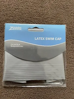 Zoggs Silicone Swimming Cap Adult Mens Ladies Male Female Swim Hat • £4.95