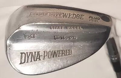 Vintage Collectable Wilson Dyna-powered Sand Wedge Black Button 1960s Model • $45