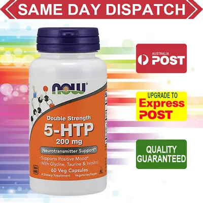 $48.60 • Buy NOW 5-HTP 200 Mg 60 Capsules POSITIVE SLEEP MOOD MIND - NEUROTRANSMITTER SUPPORT