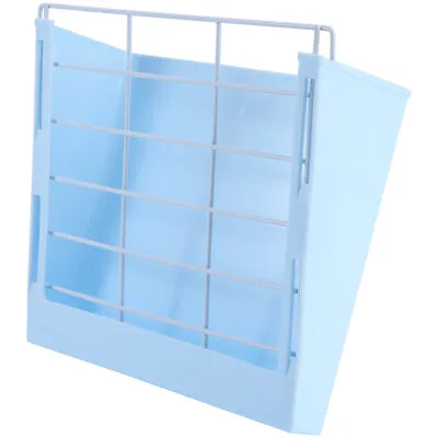  Small Storage Shelves Cage Built-in Rack Rabbit Grass Stand Dispenser • £27.99