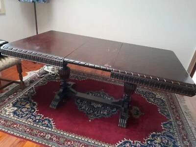 $35 • Buy Dining Room Table, Wooden, Extendable Manufactured Circa 1930s