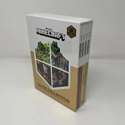 Minecraft Mojang Guide Collection 4-Book Boxed Set Factory Sealed NEW • $14.99