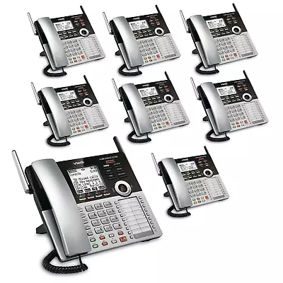 NEW VTech 4-Line Small Business Phone System - With 1 CM18445 & 7 CM18245 • $699.99