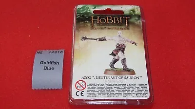 Games Workshop The Hobbit Azog Lieutenant Of Sauron Finecast BNIB New LoTR GW • £59.99