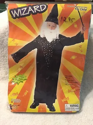 Costume Child Wizard Size Large (12-14) • $8.95