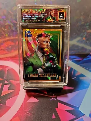 Conor McGregor Gold Cracked Ice Limited Edition Custom Card  • $29.99