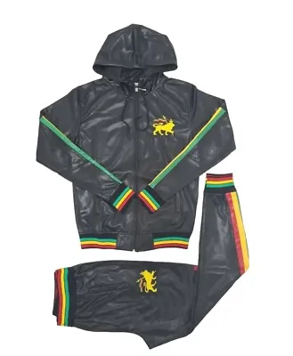 Rasta Urban Men Designer Tracksuit Time Is Money New Hip Hop Era • £59.99