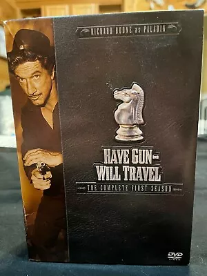 HAVE GUN WILL TRAVEL Dvd Complete Season 1 And 2 EXC Western Tv Series • $19.99