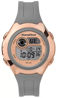 Timex Marathon Women's Quartz Alarm Lap Memory 39mm Digital Watch TW5M33100 • $14