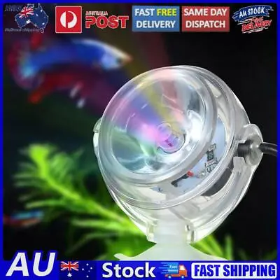 Mini Waterproof Aquarium LED Spotlight Fish Tank Underwater Lamp (Colorful • $14.84