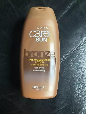 £7.99 • Buy AVON Care Sun Bronze Tan Accelerator Lotion With Beta Carotene Face Body 200ml 
