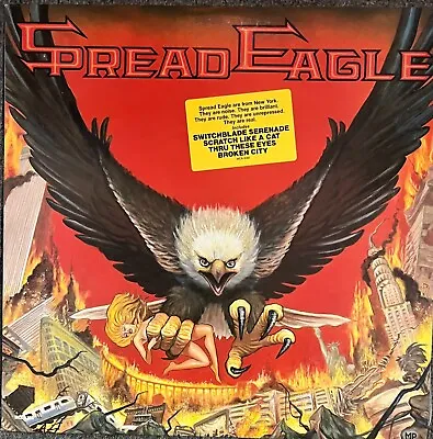 RARE 🔥 Spread Eagle S/T MCA Metal Vinyl 1990 First Pressing Superb Promo Copy • $125