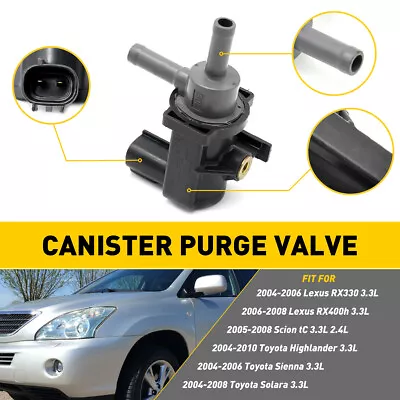 $15.99 • Buy Evap Vacuum Vapor Canister Purge Valve Solenoid 90910-12259 For Toyota Scion US