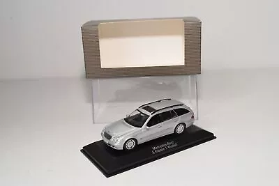 B17 1:43 Minichamps Mercedes-benz E-class T-modell Met. Gray Dealer S211 Mib • £113.17