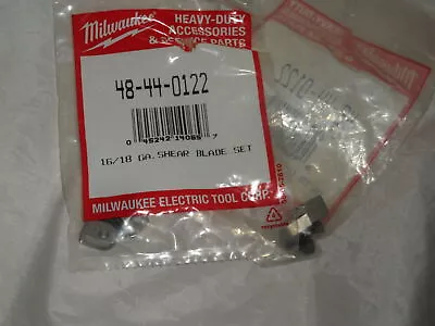Milwaukee Top And Bottom Metal Replacement Shear -new In Box • $36.79