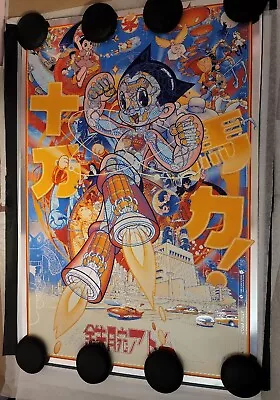 Martin Ansin - Astro Boy Foil Variant Print Poster Mondo Artist Bottleneck • £289.54