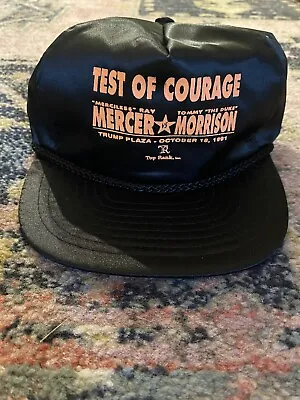 Vintage 1991 Ray Mercer Vs Tommy Morrison Hat.  • $30