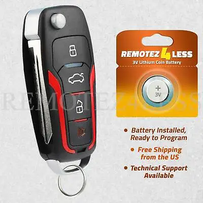 For Ford Lincoln Mazda Mercury Keyless Entry Remote Flip Key Fob 80 Bit • $13.79