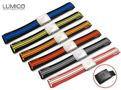 £22.85 • Buy For T-RACE Watch TISSOT 21mm Rubber Silicone Strap Band Clasp Buckle BLACK RED