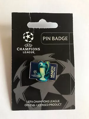 Pin Badge - UEFA CHAMPIONS LEAGUE FINAL 2012 - Bayern Munich V Chelsea • £9.99