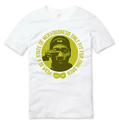 Rza Wu-Tang Clan Fear T Shirt White • £16.49