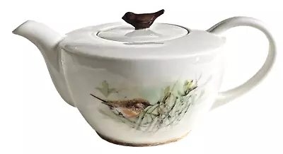 Marjolein Bastin ~ Nature's Journey By Demdaco ~ Robin Bird Porcelain Teapot • $19.56