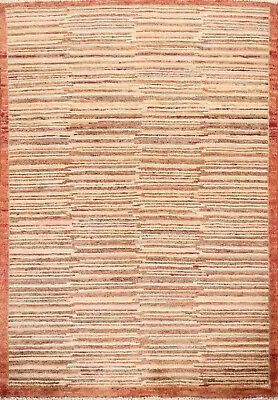 $161.56 • Buy Hand-knotted Gabbeh Kashkoli Oriental Area Rug Contemporary Foyer Carpet 3'x4'