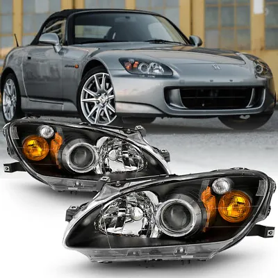 For 04-09 Honda S2000 S2K AP2 HID/Xenon Replacement Projector Headlight Black • $226.99