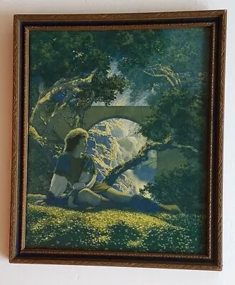 Original Signed Maxfield Parrish Print Titled  The Prince  The House Of Art N.Y. • $295