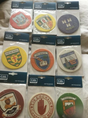 £2.59 • Buy Official All Ireland Gaa Air Fresheners All 32 Counties Available