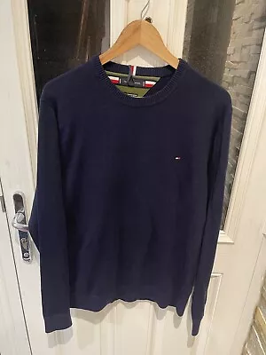 Tommy Hilfiger Organic Cotton And Cashmere Blend Sweater Size L • £25