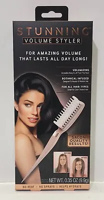 Stunning Volume Styler Volumizing Hair Brush Salon Quality Results Brand New  • $6.84