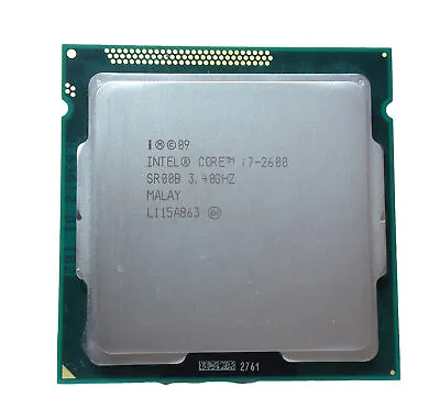 £52.64 • Buy Intel Core I7-2600 3.4GHz 5GT/s LGA 1155/Socket H2 Desktop CPU - SR00B