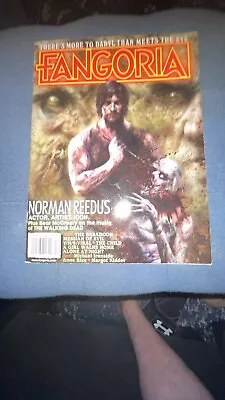FANGORIA # 338 Norman Reedus The Walking Dead Babadook FREE SHIPPING In USA • $11